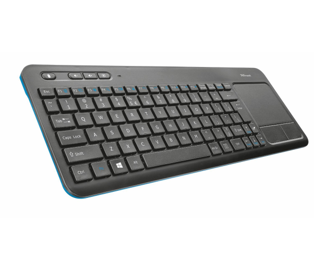 TRUST Veza Wireless Touchpad Keyboard - 1402419 - zdjęcie 2
